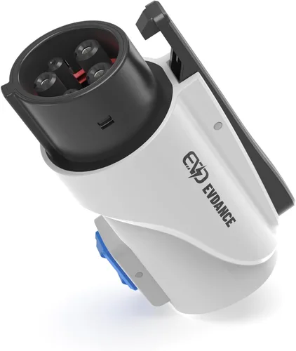 Miniatura 8 de EVDANCE Adaptador de Carga NACS a J1772 - Máx 80 Amp y 250V Adaptador EV J1772 Compatible con Conectores Tesla de Alta Potencia, Cargadores de Negro