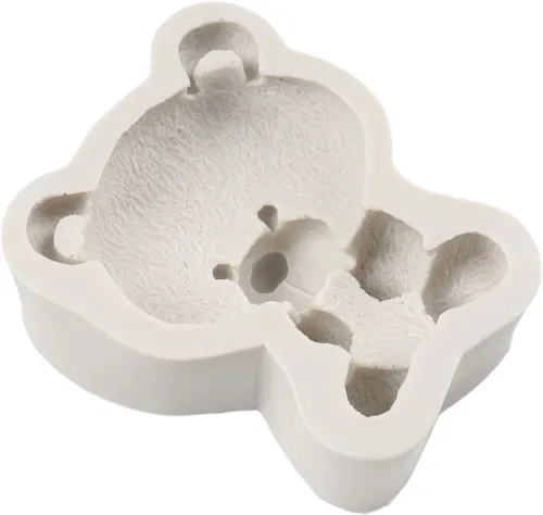 Miniatura 4 de Moldes de silicona para fondant, molde de chocolate de oso para osos de peluche, decoración de pasteles, decoración de cupcakes, caramelo de Estilo b