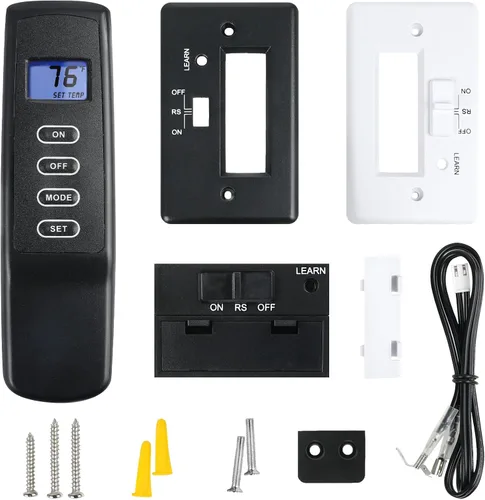 Miniatura 10 de Kit de control remoto para chimenea mejorado, compatible con Skytech 1001, Napoleon Empire, Rasmussen, Superior Kingsman, Regency y más. Ajuste