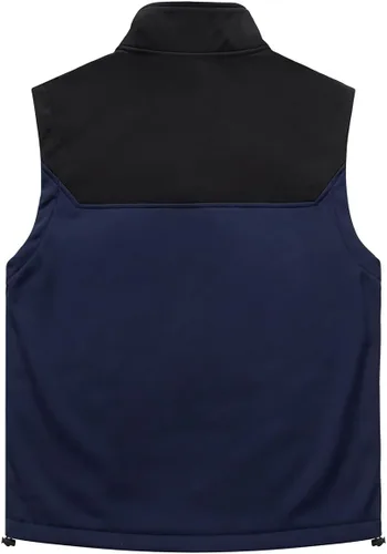 Miniatura 25 de Msmsse Chaleco ligero para hombre, con cuello alto, sin mangas, para senderismo, correr, golf