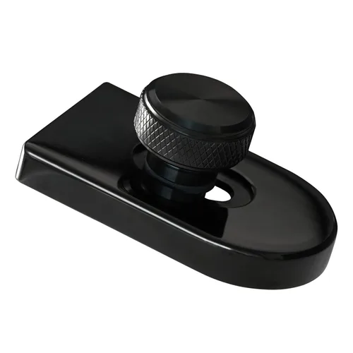 Miniatura 15 de Fenrir Kit de base de tornillo de asiento de liberación rápida personalizada de acero inoxidable 304 acabado negro para Harley Davidson 1997-ahora