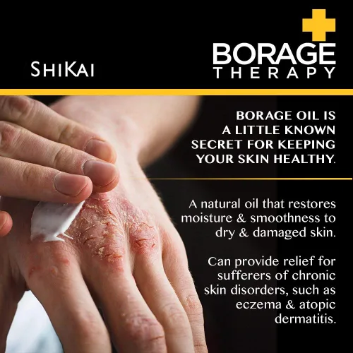 Miniatura 2 de ShiKai Crema de manos Borage Therapy (2.5 onzas) Hidratante sin fragancia para manos y cuerpo Loción de alivio rápido para piel seca Con avena