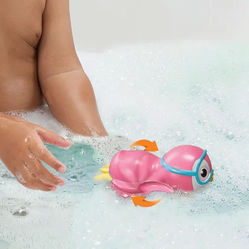 Miniatura 3 de Pingüino de juguete para baño y nadar, de Munchkin Wind Up, Rosado