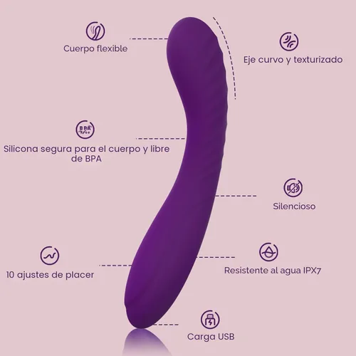Miniatura 2 de Tracy's Dog Potente vibrador de punto G para penetración profunda, juguetes sexuales para adultos para mujeres y parejas, masajeador de consolador