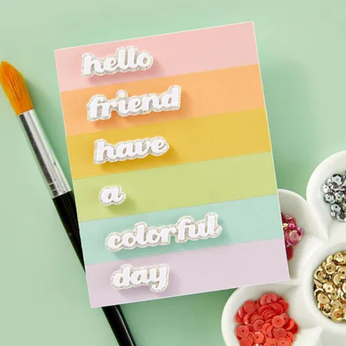 Miniatura 52 de Plantillas de corte de metal para Navidad DIY, plantilla de estampado en relieve para álbum de recortes, creación de tarjetas, molde para álbum