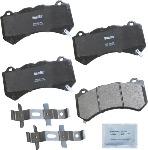 Miniatura 249 de Pastillas de freno delanteras cerámicas Bendix Priority1 CFC2302 para Hyundai Elantra 2021, Sonata 2022-2020, Kia K5 2023-2021