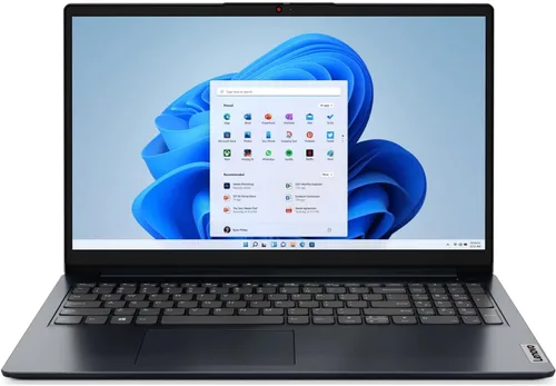 Lenovo IdeaPad 1 15AMN7 15.6" Laptop AMD Ryzen 3 7320U 8GB RAM 256GB SSD PCIe NVMe Wi-Fi 6 lector de huellas dactilares Abyss Blue Windows 11 Home