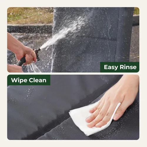 Miniatura 6 de BALANCE Cama Oxford para Perros Grandes, Alfombrilla Impermeable para Jaulas de Perros, Alfombrilla para Jaula de Perros al Aire Libre, Limpia