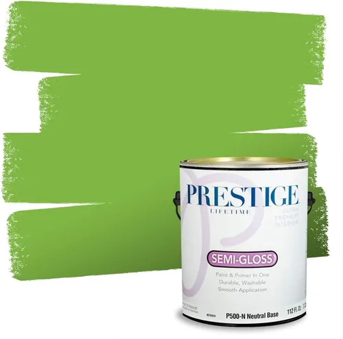 Miniatura 11 de PRESTIGE Pintura exterior e imprimación en uno, aloe, plano, 1 galón