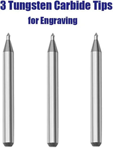 Miniatura 4 de Bolígrafo grabador eléctrico con cable, herramienta de grabado y grabado en relieve, kit de grabador con plantilla y punta de carburo de tungsteno