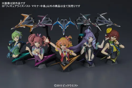 Miniatura 4 de Figura de levantamiento de busto Macross Delta Makina Nakajima modelo de plástico