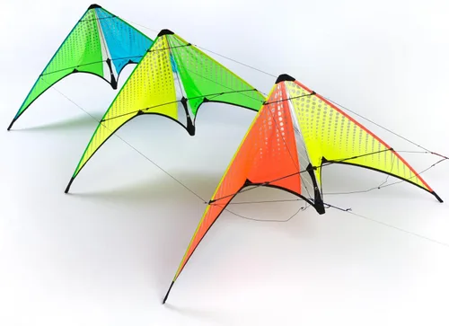 Miniatura 3 de Prism Kite Technology Neutrino - A Fast and Responsive Kite to Test Your Reflexes Naranja
