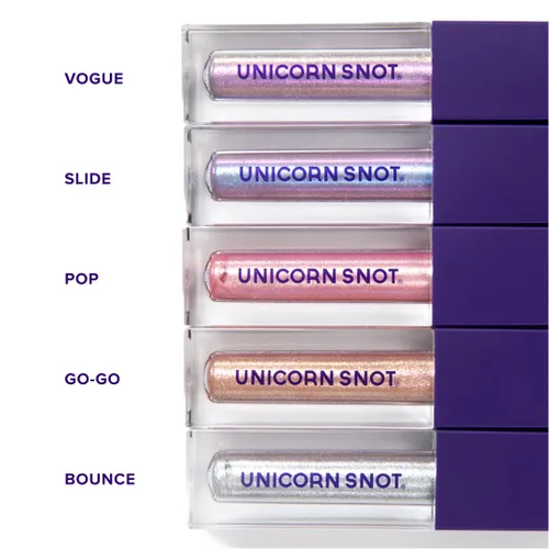 Miniatura 5 de UNICORN SNOT Eyelighter: Sombra de ojos líquida Sombra de ojos con purpurina para maquillaje Ojos metálicos Libre de crueldad, 0.17 oz/0.2 fl