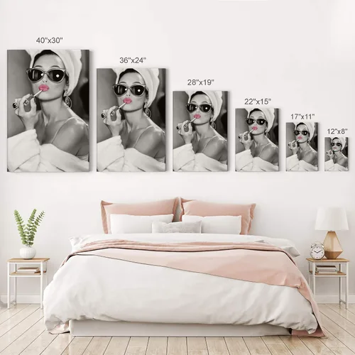Miniatura 7 de SmileArtDesign - Lienzo decorativo V33 para pared, diseño icónico de chicle