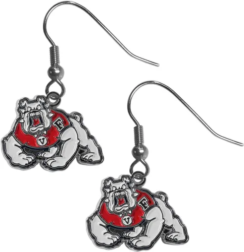 Siskiyou Sports NCAA unisex-adult Chrome Dangle Earrings