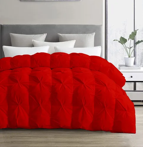 Miniatura 14 de SLEEP-NEST Edredón Twin XL - 68x92 pulgadas Ultra Suave para Todas las Estaciones Plisado Pinzado 1 Pieza Manta - Elegante Diseño Pintuck Edredón