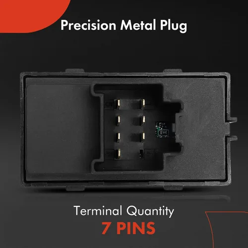 Miniatura 6 de A-Premium Interruptor de ventana eléctrico compatible con Chevrolet Equinox 2010-2017, Malibu Limited 2016, Cruze 2011-2015, Volt 2011-2015 y Buick