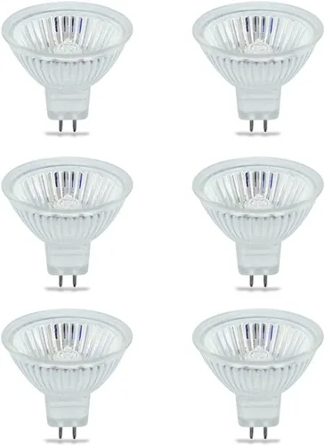 Miniatura 11 de lumenivo EXN Bombilla halógena MR16 50 W 2 clavijas de luz de inundación para interiores Focos halógenos, paisaje, fibra óptica - Base GU5.3 de 2