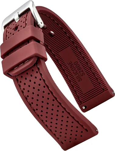 Correa deportiva para reloj, impermeable, de silicona de alta calidad, con liberación rápida correa de reloj de goma suave colores surtidos 0.8