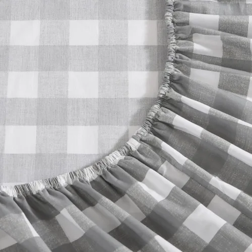 Miniatura 8 de Eddie Bauer - Sábanas tamaño King, juego de ropa de cama de percal de algodón, decoración del hogar crujiente y fresca