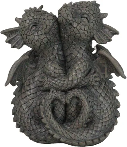 Miniatura 17 de Ebros Gift Mini estatua de dragón Zen Meditación Yoga Namaste en piedra sintética acabado de resina de 5 pulgadas de alto, figura decorativa