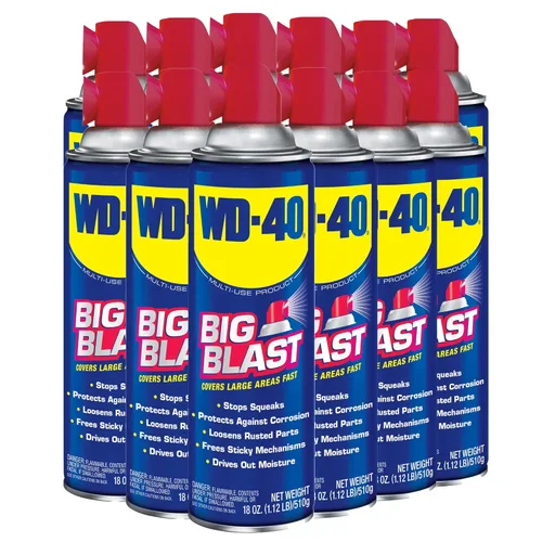 Miniatura 8 de WD-40 Fórmula original, producto multiusos con spray Big-Blast, 18 onzas [paquete de 6]