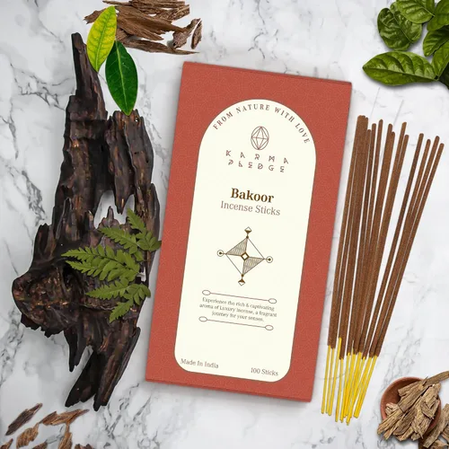 Miniatura 5 de Bakhoor - Varitas de incienso orgánicas sumergidas a mano, 100 varillas con hierbas naturales e ingredientes aromáticos, tiempo de combustión de 45
