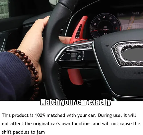 Miniatura 7 de Accesorios interiores personalizados para Audi A3 A4 A5 A8 Q3 Q5 Q7 (2015 2016 2017 2018 2019 2020 2021) Q8 TT TTS S3 S4 S5 aluminio 2 piezas por