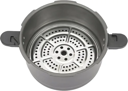 Miniatura 8 de Olla a presión de 9.5 cuartos de galón: olla versátil con válvula de resorte, ideal para estufas de gas, eléctricas y de inducción, cocción a