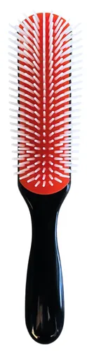 MDSTYLE Cepillo para cabello rizado, grueso, ondulado y enrollado, definición de rizos, desenredante, peinado, secado por soplado, moldeador,