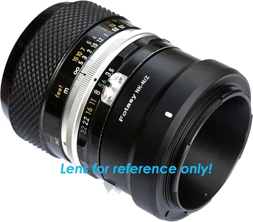 Miniatura 3 de Fotasy Adaptador de Lente Nikkor Montura F a Montura Z, Adaptador de Montura FTZ, Adaptador Nikkor F Z, Adaptador F a Z, Compatible con Cámara Sin