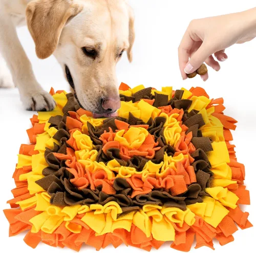LIVEKEY Alfombrilla de Olfato para Perros, Alfombrilla de Alimentación para Perros, Alfombrillas de Entrenamiento de Nariz para Instinto de Forrajeo