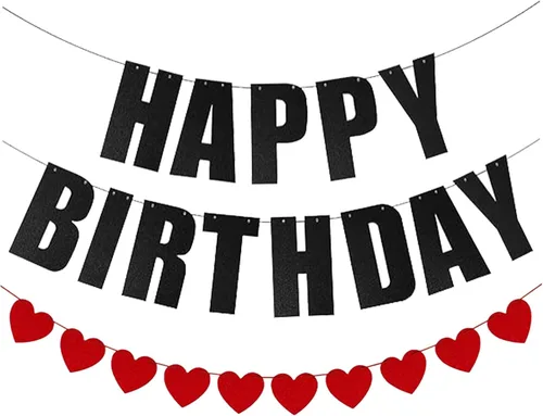 Miniatura 21 de Cartel de feliz cumpleaños para decoraciones de fiesta de cumpleaños (aguamarina)