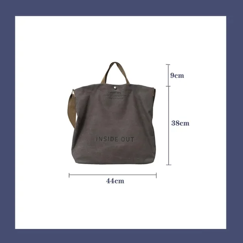 Miniatura 2 de UICIOP Bolsos de lona para mujer, bolso de trabajo casual para hombro, bolso cruzado con asa superior, bolsos cruzados