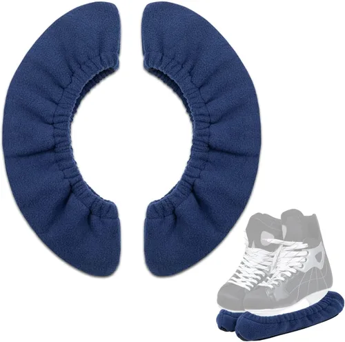 Miniatura 8 de VISEMAN Cubiertas de hoja de patinaje sobre hielo, empapadores de patinaje sobre hielo, protectores para patines de hockey, patines artísticos