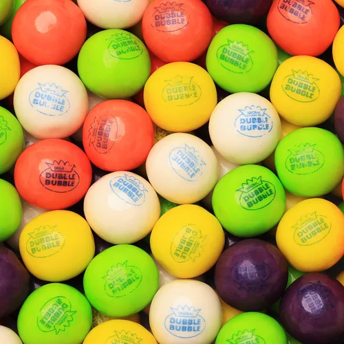 Miniatura 9 de Lightning Bolts - Bolas de chicle rellenas con ácido – Bolas de goma de mascar de 1 pulgada – Bolsa resellable de 1.7 libras – Varios sabores