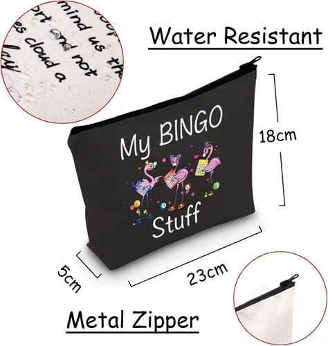 Miniatura 2 de JXGZSO Divertido B Lover Regalo Jugador Regalo Mi B Cosmético B Cosmético B Bolsa De Maquillaje B Regalo Jugador, negro ( B Black )