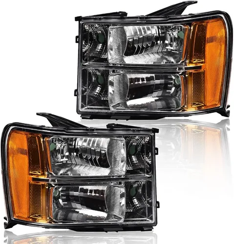 Miniatura 42 de CHEDA Conjunto de Faros Delanteros Faro Compatible con GMC Canyon/Chevy Colorado 2004-2012 Conjunto de Faros Luces de Parachoques
