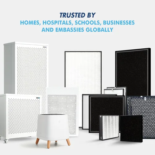 Miniatura 8 de Smart Air (AKA Smart Health) Purificador de aire Sqair H13 HEPA y carbón activado Limpia hasta 900 pies cuadrados/30 minutos, 23-52 dB Para