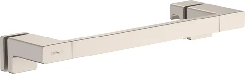 Miniatura 4 de hansgrohe AddStoris 41759140 - Manija de puerta de ducha en bronce cepillado de 2 pulgadas, accesorios en bronce cepillado