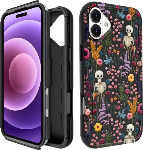 Miniatura 10 de para iPhone 11 - Funda para mujeres y niñas, diseño único estético, mariposa azul kawaii para adolescentes, funda protectora resistente, dura, a