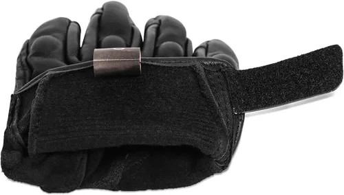 Miniatura 6 de Guantes de motocicleta de piel de cabra de dedo completo con pantalla táctil, para hombre y mujer, sin perforaciones, tallas S, M, L, XL y XXL