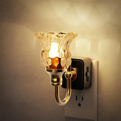 Miniatura 25 de JandCase Luz Nocturna, Luces Nocturnas Cambiantes de Color Enchufables en la Pared, Luz Nocturna RGB con Sensor de Luz, Luz Nocturna Enchufable