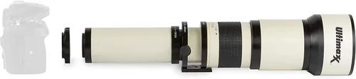 Miniatura 4 de Ultimaxx Lente teleobjetivo zoom de 25.591-51.181 in con kit para Canon EOS Rebel T5, T5i, T6, T7 T6i, T6s, T7i, T8i, SL1, SL2, SL3, 60D, 70D, 77D