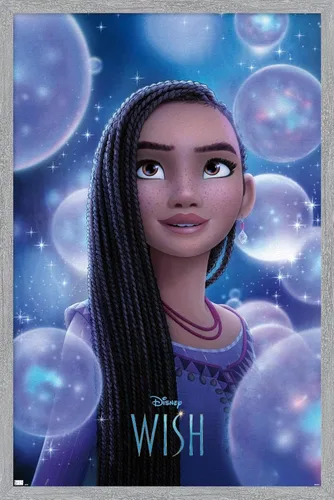 Miniatura 12 de Trends International Disney Wish Asha - Póster de pared de una hoja Paquete de póster y clip