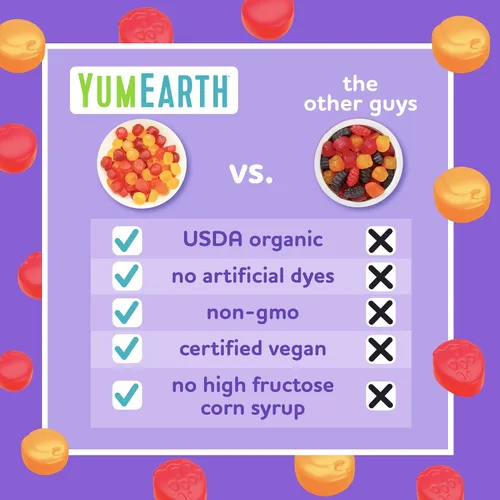 Miniatura 6 de YumEarth - Caja de botanas de frutas orgánicas, 0.7 oz (paquete de 10)