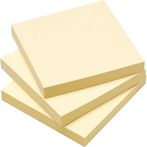 Miniatura 3 de Highland Notes, 3 x 3 pulgadas, amarillo, 18-padsPack