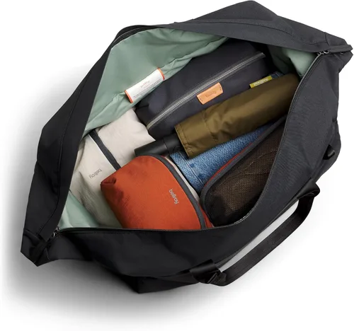 Miniatura 3 de Bellroy Classic Duffel 35L (bolsa de fin de semana casual con fácil organización), Negro, Talla única