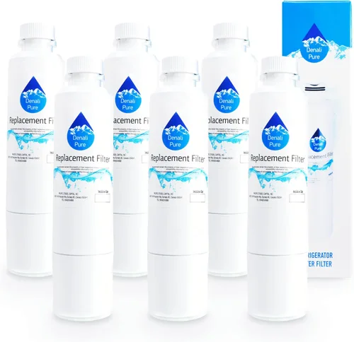 Paquete de 6 filtros de agua de repuesto para refrigerador Samung RF28HFEDTWW - Compatible con DA29-00020B, DA29-00020A, cartucho de filtro de agua