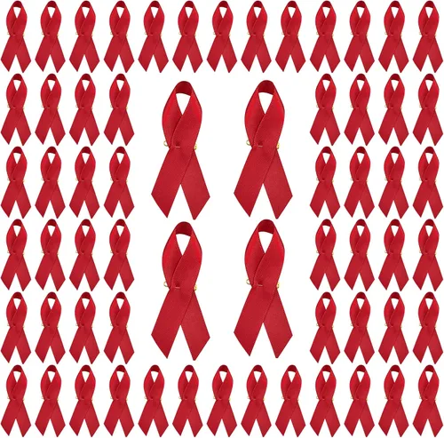 Miniatura 12 de Alfileres de satén de concienciación de la cinta de la concienciación del cáncer con el pasador de seguridad Periwinkle